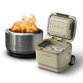 Summit 27" Fire Pit & Windchill 30 Cooler Fire & Ice Bundle