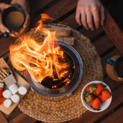 Smokeless Tabletop Fire Pit — Mesa XL