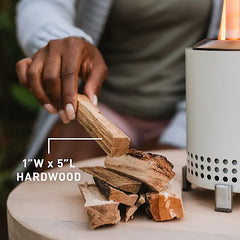 Mini Oak Firewood — Kiln-Dried for Fire Pits