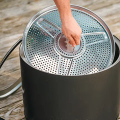 Pellet Adapter for Fire Pits — Burn Cleaner