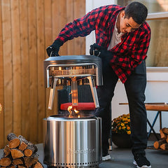Pizza Oven for Fire Pit — Pi Fire Attachment