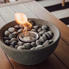 Basin Tabletop Fire Bowl