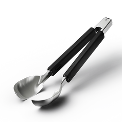 Steelfire Pro Kit | Egg & Pancake Ring, Scoop Tongs, Chop Scraper