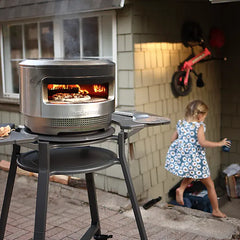 Pi Dual Fuel Patio Bundle | Wood-Fired + Gas Burning Outdoor Oven