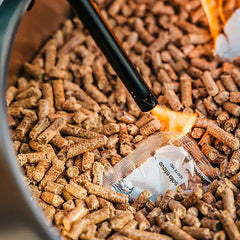 Pellet Adapter for Fire Pits — Burn Cleaner