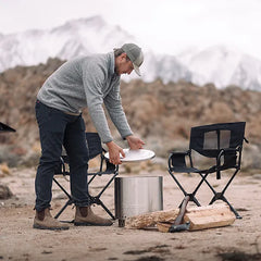Solo Stove Lid — Fire Pit Snuffer Cover