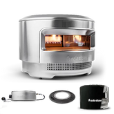 Pi Dual Fuel Patio Bundle | Wood-Fired + Gas Burning Outdoor Oven
