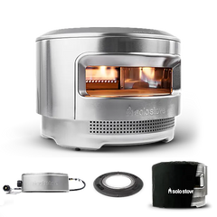 Pi Dual Fuel Patio Bundle | Wood-Fired + Gas Burning Outdoor Oven
