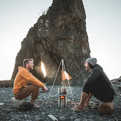 Campfire Camp Stove Gear Kit | Campfire, Two Pot Set, Tripod