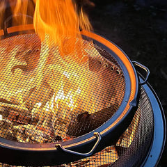 Fire Pit Screen — Mesh Spark Guard