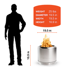Cookout Kit Grill or Griddle Portable Conversion Kit for Bonfire