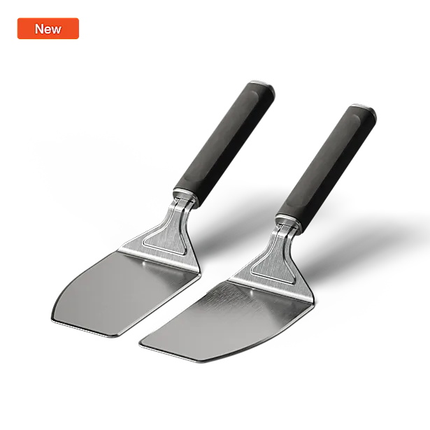 Steelfire Griddle Spatula Duo 22" & 30" Stainless Steel Tools