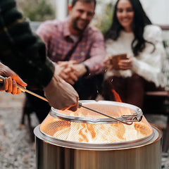 Fire Pit Screen — Mesh Spark Guard