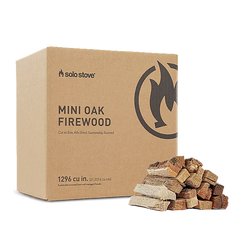 Mini Oak Firewood — Kiln-Dried for Fire Pits